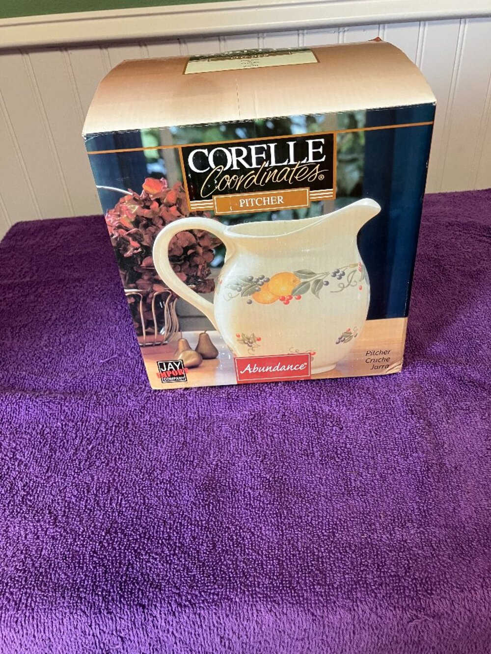 Corelle coordinates "ABUNDANCE" by Jay Imports